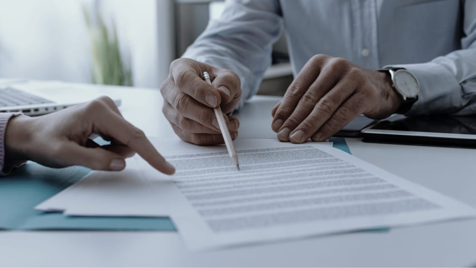 ご契約・スケジュール調整のイメージ写真